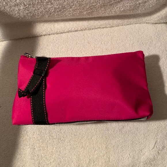 Lancome Handbags - Lancome pink cosmetic bag